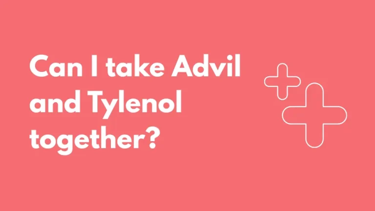 can i take ibuprofen while on glp 1 Can I take advil and tylenol together?
