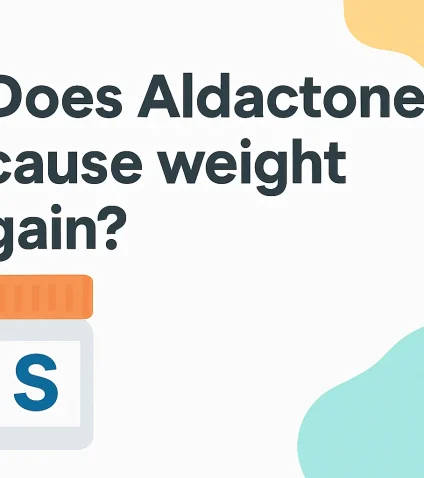 Does Aldactone cause weight gain?
