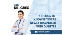 Newly Diagnosed with Diabetes? Here are 5 important things to know.