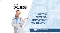 Why is getting a good night’s sleep so important to health?