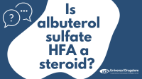 Is albuterol HFA a steroid?