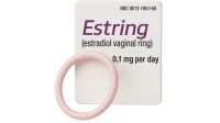 Estring vaginal ring with estradiol is for menopause symptom relief