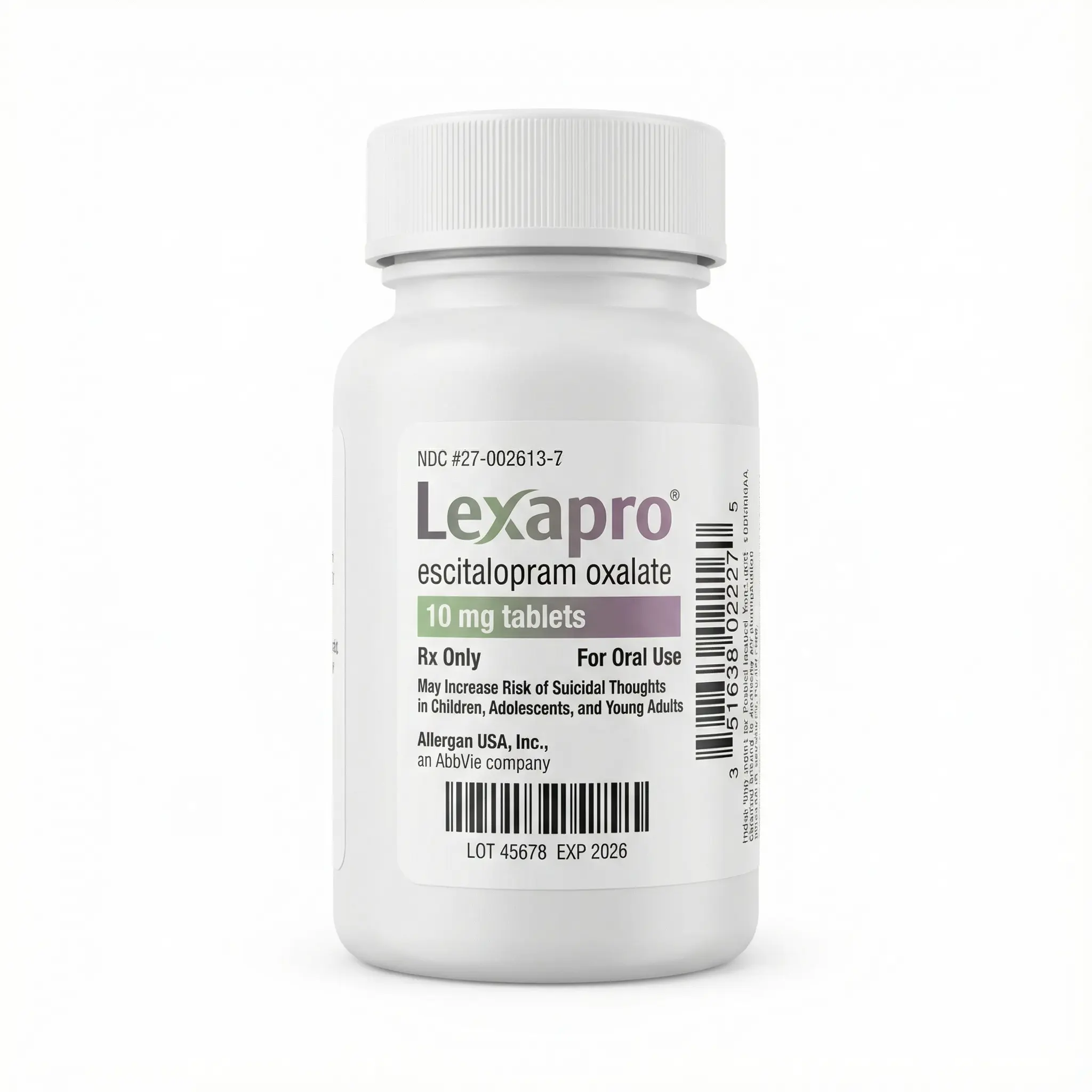 glutathione with lexapor Lexapro Prescription